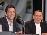 Los dos Spock: Zachary Quinto y Leonard Nimoy